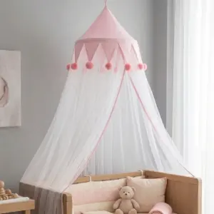 Bebek Beşik Cibinlik ve Aparatı - Clown Model