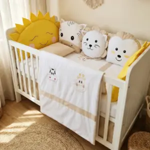 Animals Bebek Uyku Seti — Kahverengi