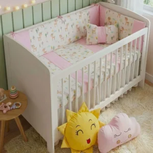 Bambi Bebek Uyku Seti — Pembe