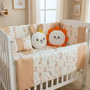Bunny Bebek Uyku Seti — Kahverengi