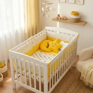 Damla Bebek Uyku Seti ve Bebek Nevresim Takımı - Kista Baby