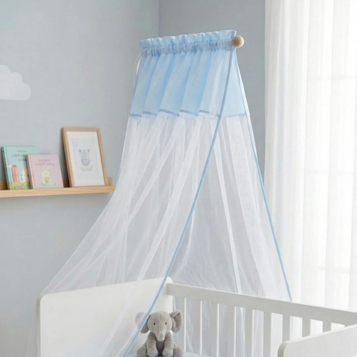 L Model Bebek Beşik Cibinlik ve Aparatı - Görsel 13