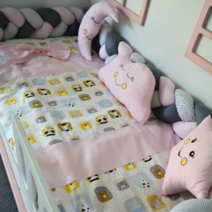 Friends Montessori Bebek Uyku Seti Pembe