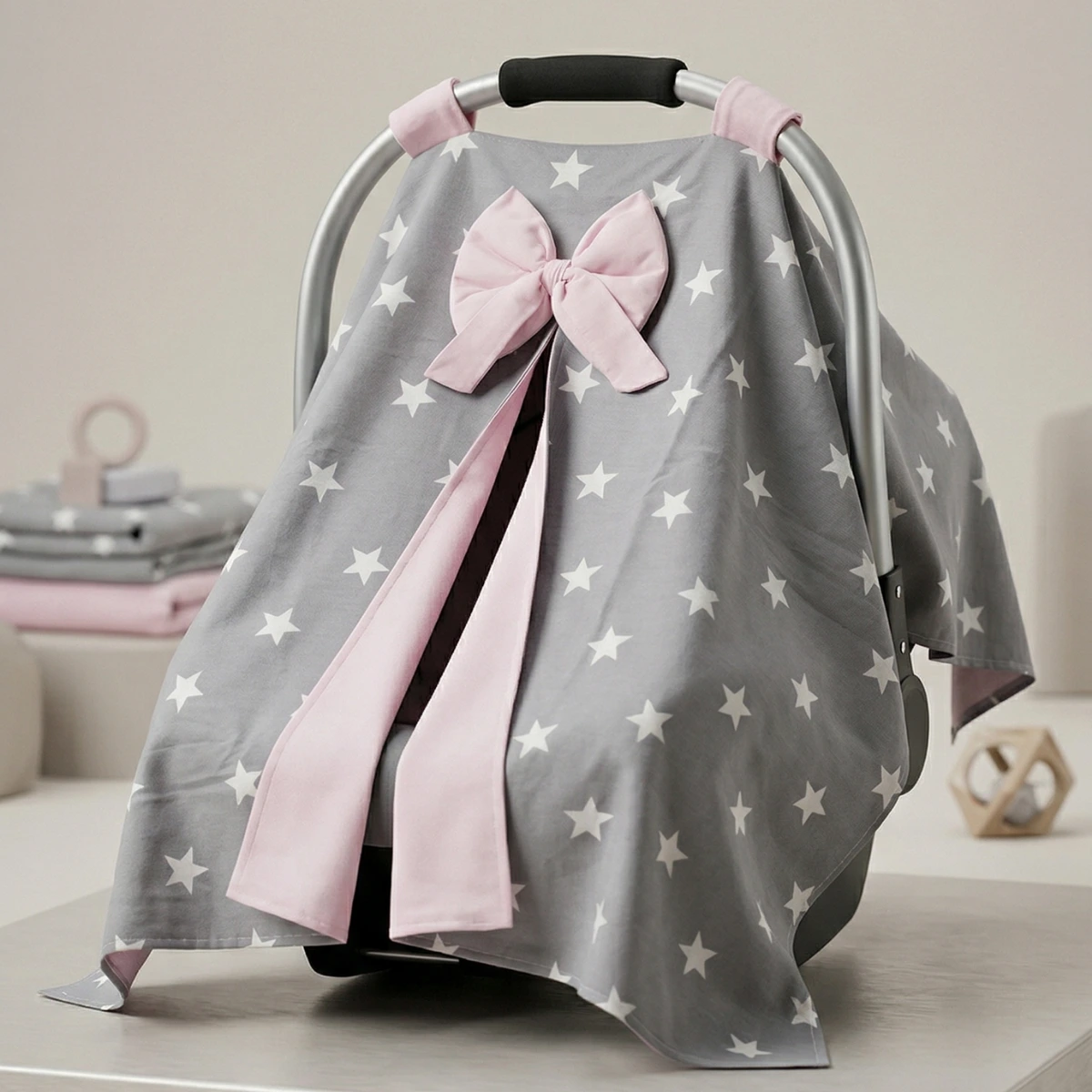 Puset ve Bebek Arabası Örtüsü - Görsel 5