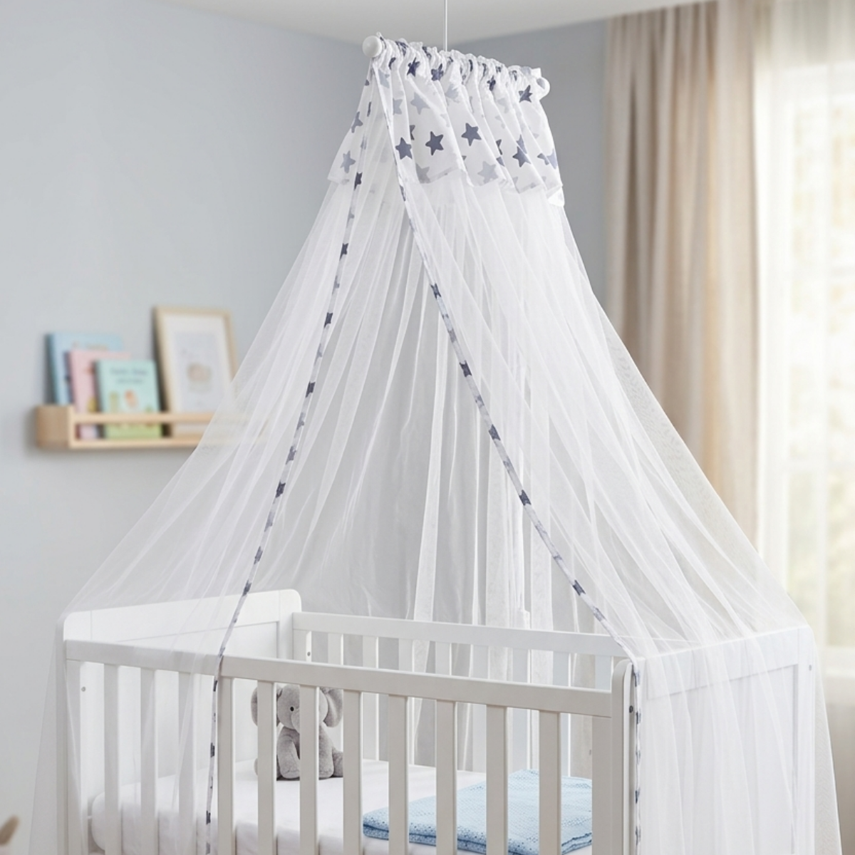 L Model Bebek Beşik Cibinlik ve Aparatı - Görsel 21