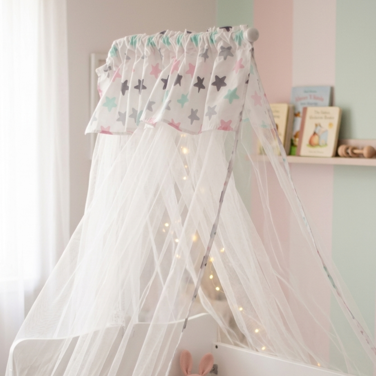 L Model Bebek Beşik Cibinlik ve Aparatı - Görsel 22