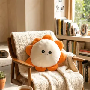 Çiçek Uyku Arkadaşı Yastık - Dekoratif Bebek Yastığı - Görsel 1 - Kista Baby