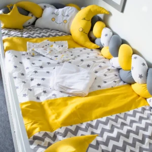 Zig Zag Montessori Bebek Uyku Seti Sarı