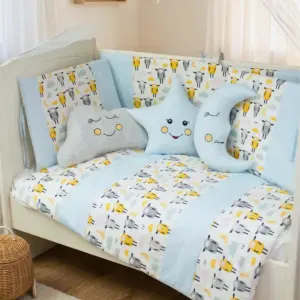 Zuzu Bebek Uyku Seti — Mavi