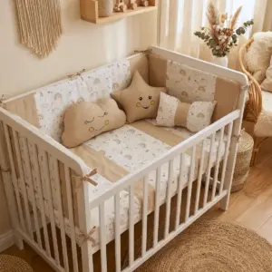 Rainbow Bebek Uyku Seti 60x120 - Gökkuşağı Desenli Nevresim Takımı - Görsel 1 - Kista Baby