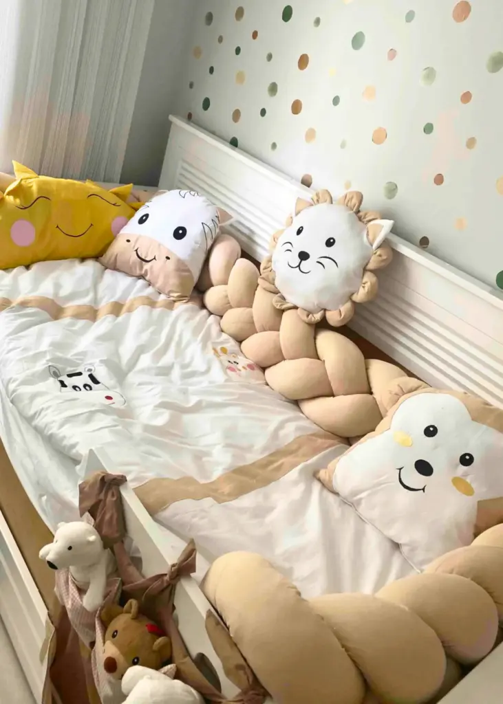 90x190 montessori bebek uyku seti