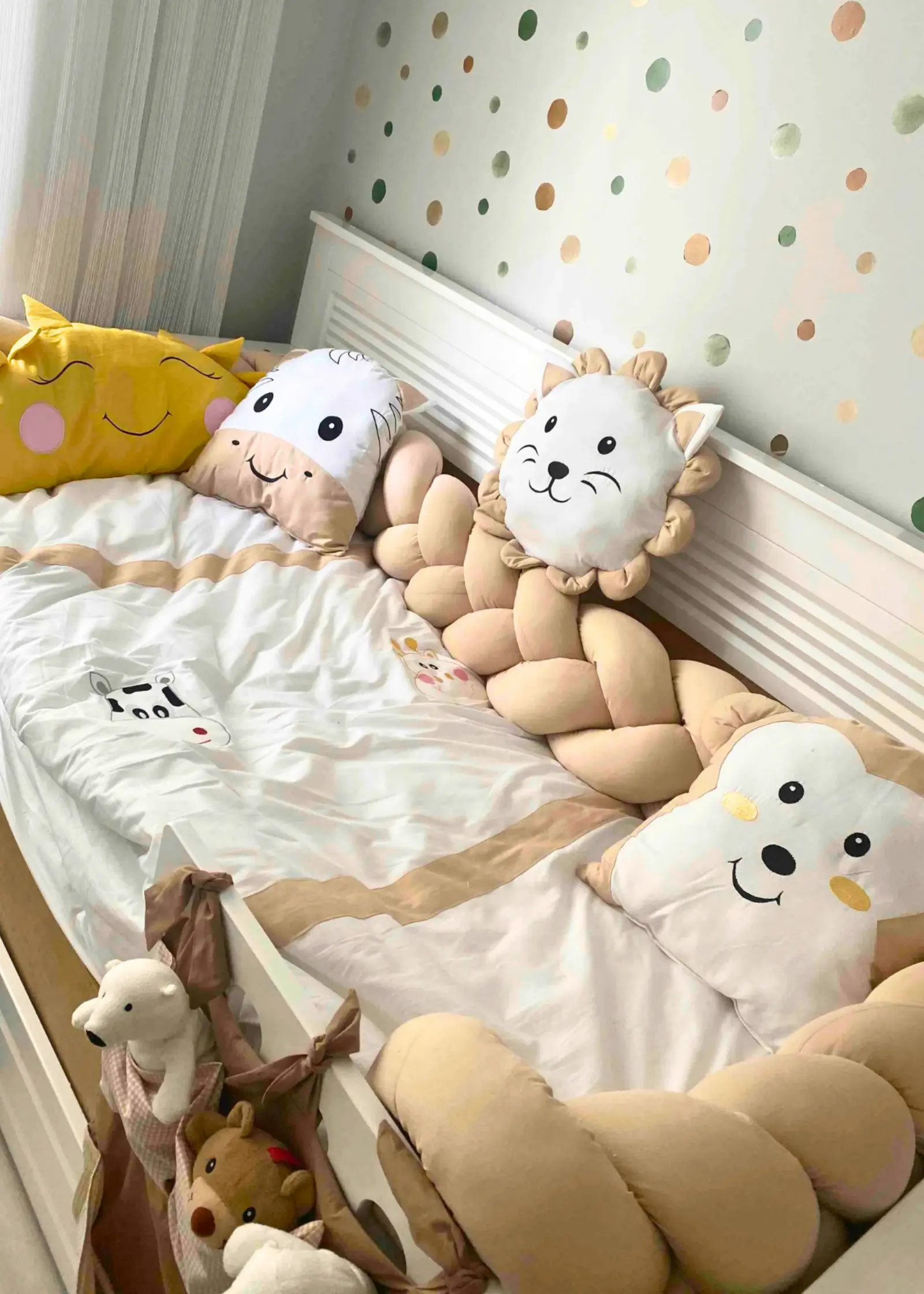 90x190 montessori bebek uyku seti