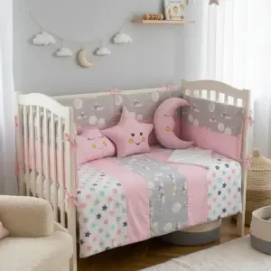 Mountain Bebek Uyku Seti Pembe