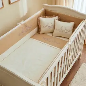 Silver Bebek Uyku Seti — Kahverengi